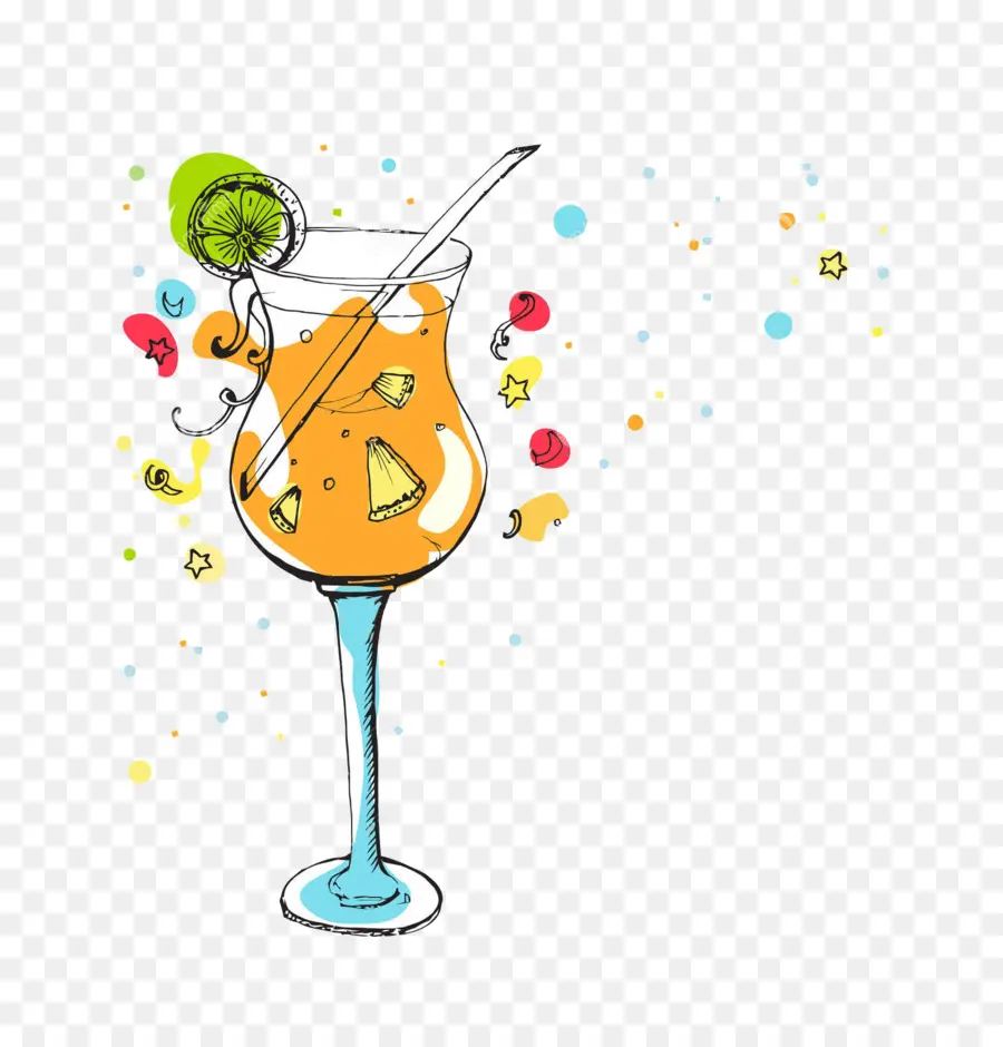 Cocktail，Verre De Vin PNG