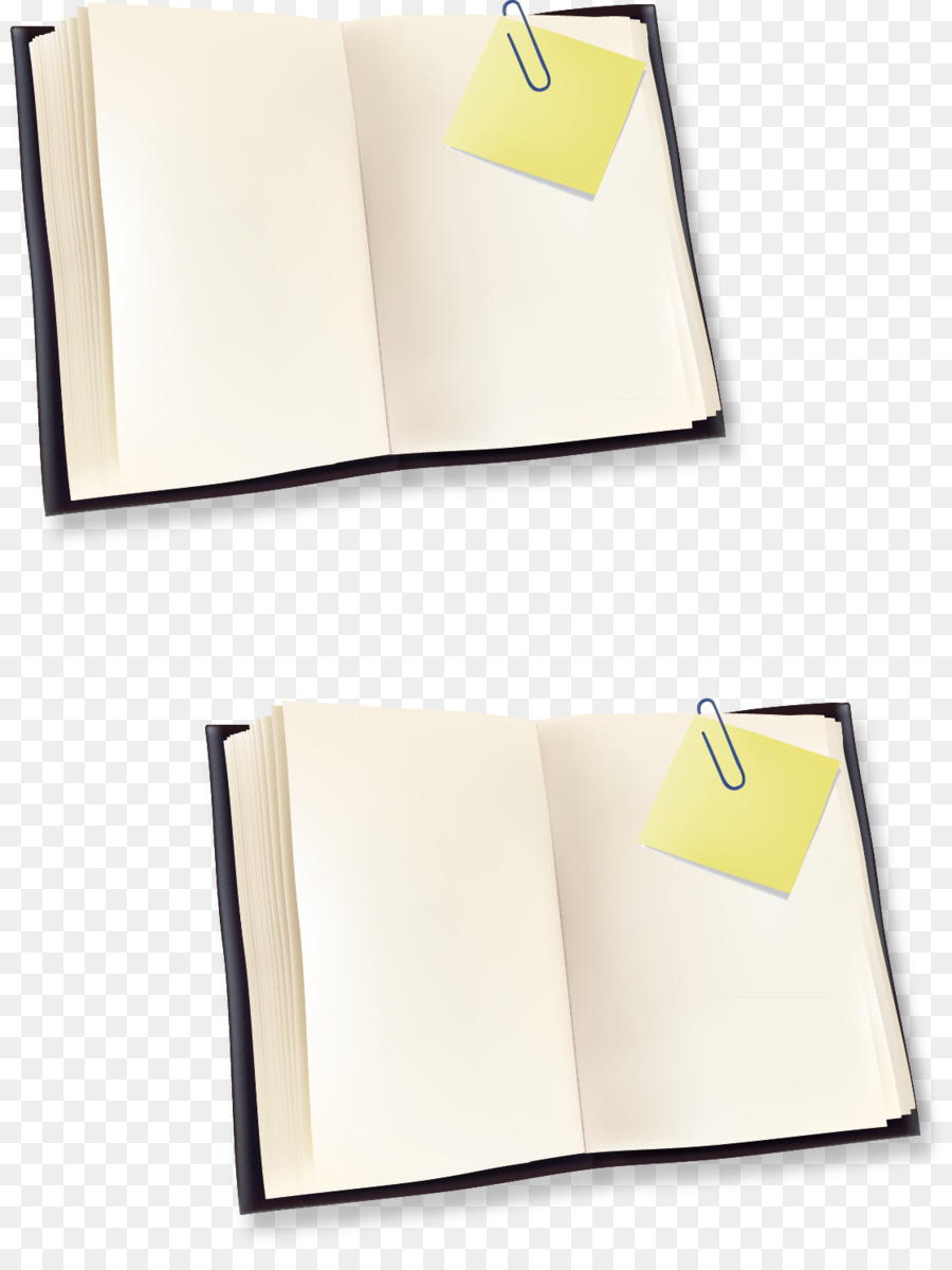 Ouvrir Le Bloc Notes，Papier PNG