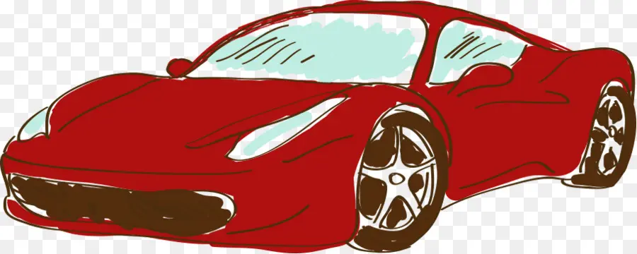 Voiture De Sport Rouge，Rapide PNG