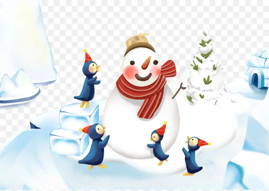 Bonhomme De Neige，Pingouins PNG