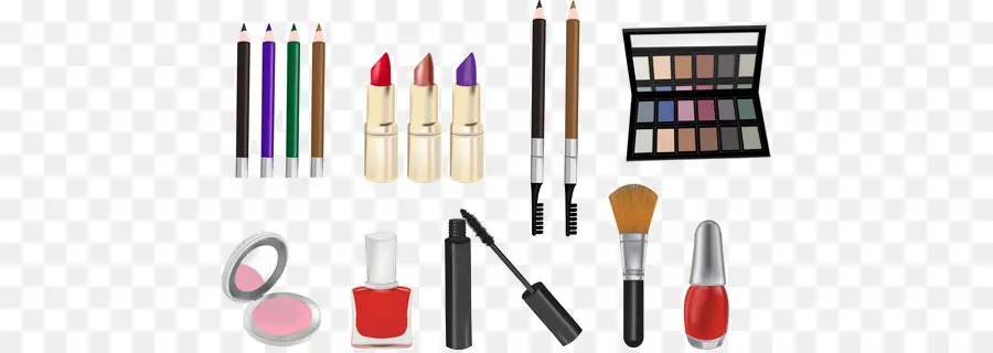 Produits De Beauté，Pinceau De Maquillage PNG