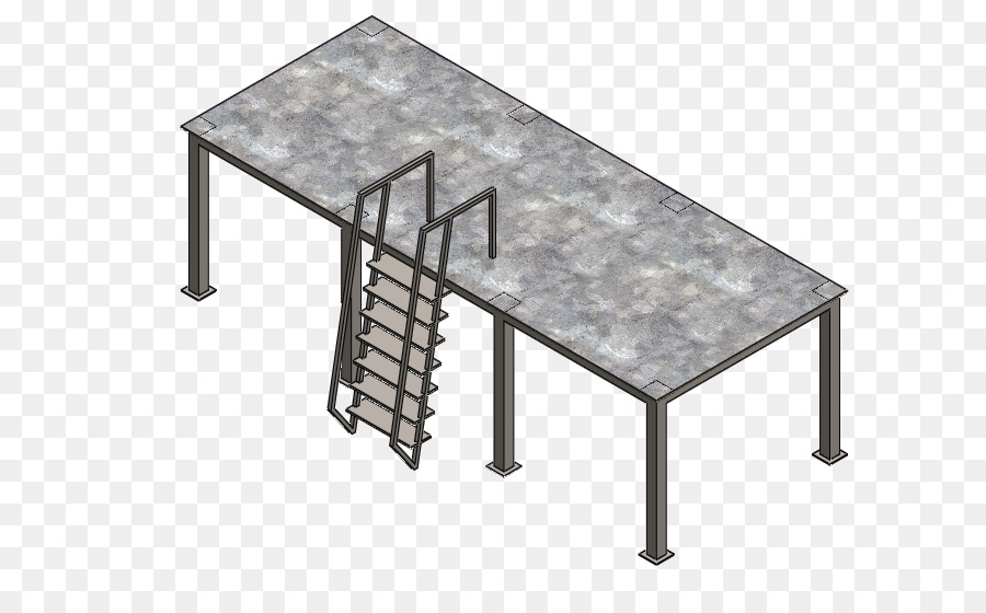 Table De Travail，Grabcad PNG