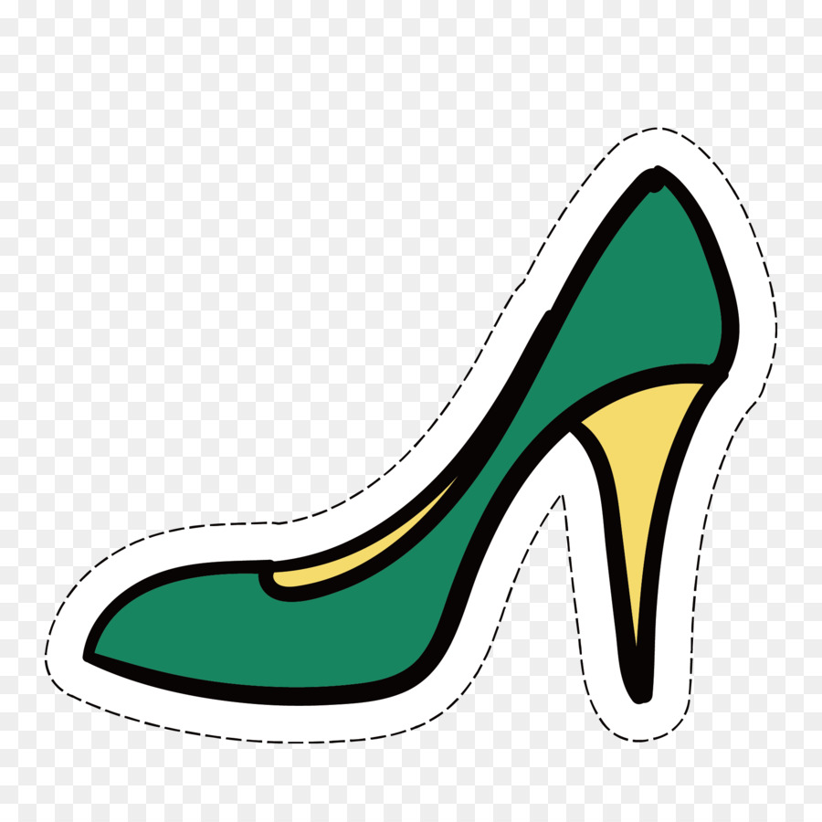 Chaussure Jaune，Chaussure PNG