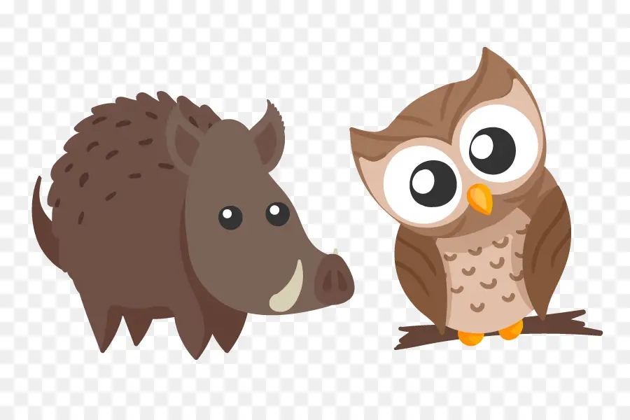 Hibou，Dessin Animé PNG