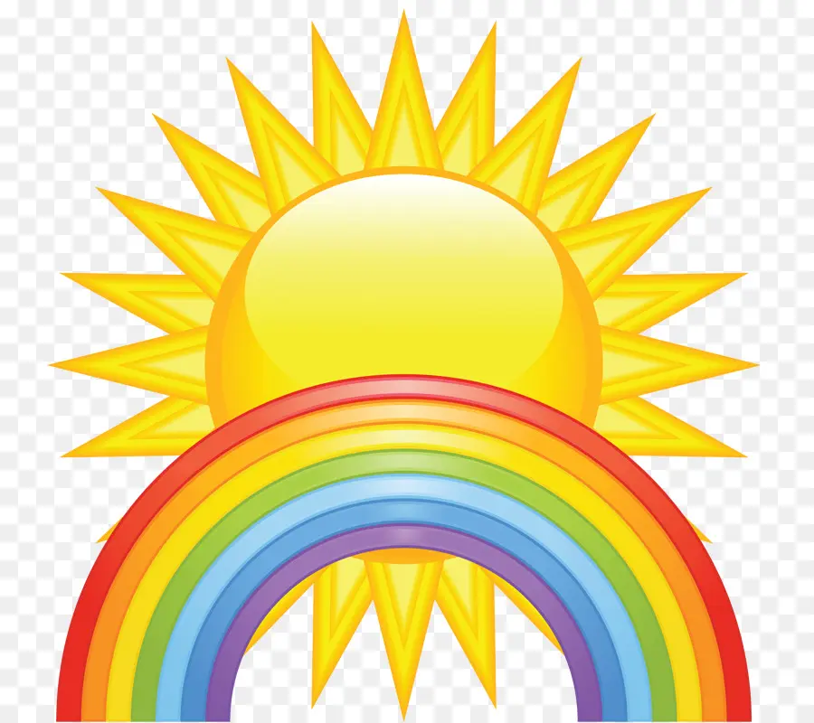 Soleil，Arc En Ciel PNG