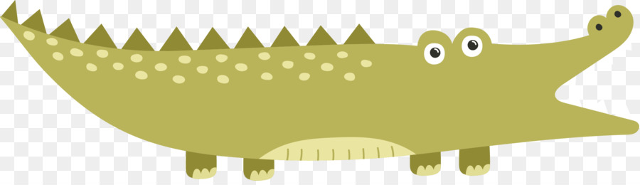 Crocodile De Dessin Animé，Reptile PNG