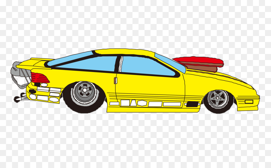 Voiture De Course，Jaune PNG