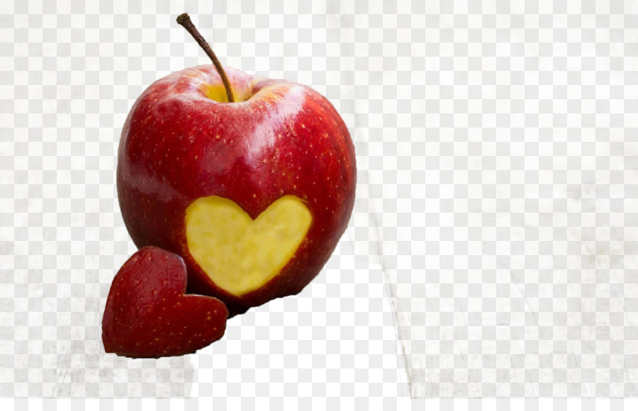 Pomme Avec Coeur，Pomme PNG