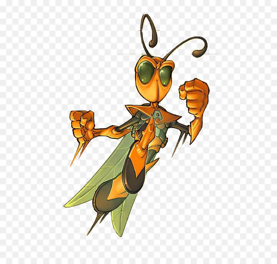 Insecte De Dessin Animé，Super Héros PNG