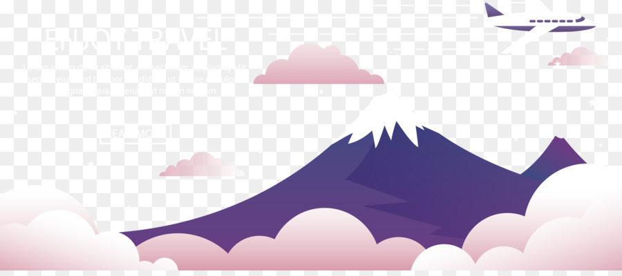 Montagne，Nuages PNG