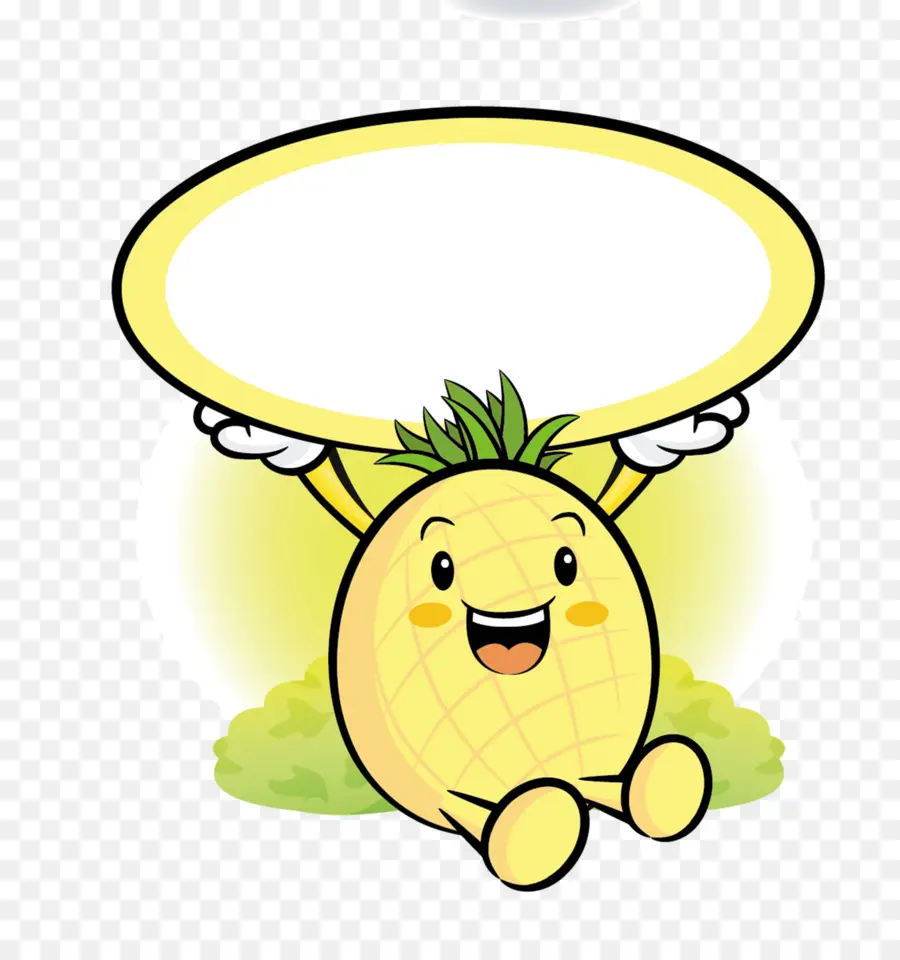 Ananas，Dessin Animé PNG