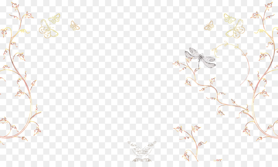 Bordure Florale，Fleurs PNG