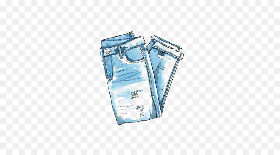 Jean Bleu，Jeans PNG