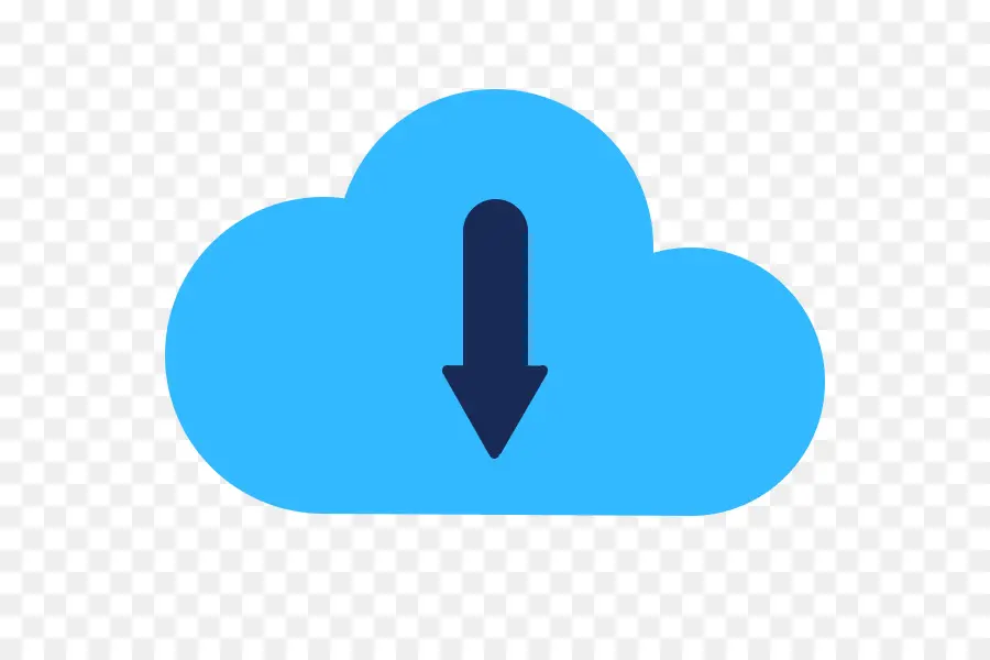 Téléchargement Dans Le Cloud，Flèche PNG