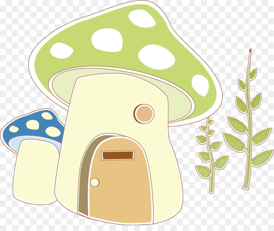 Champignon De Dessin Animé，Champignon Vénéneux PNG