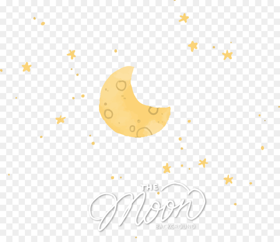 Croissant De Lune，Nuit PNG