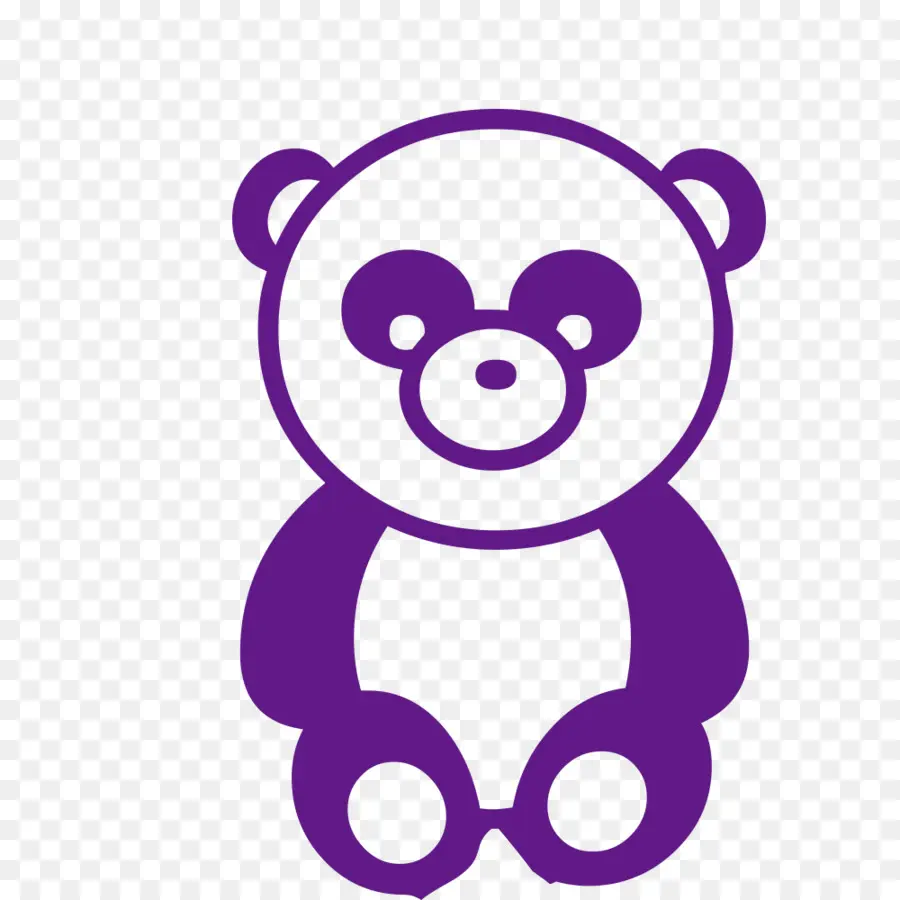 Ours En Peluche Violet，Jouet PNG