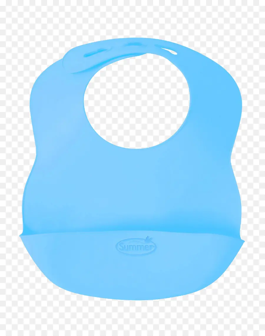 Bavoir Bébé，Bleu PNG