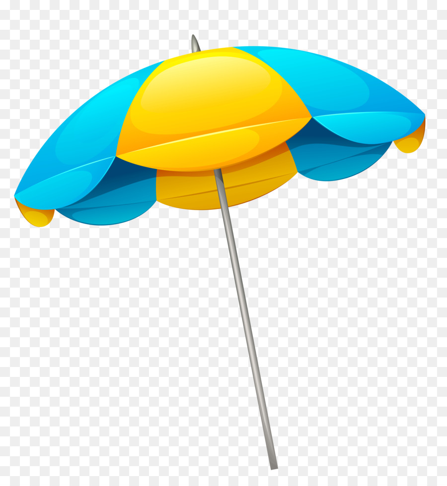 Parasol De Plage，Jaune PNG