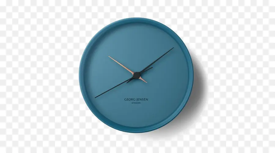 Horloge，Bleu PNG