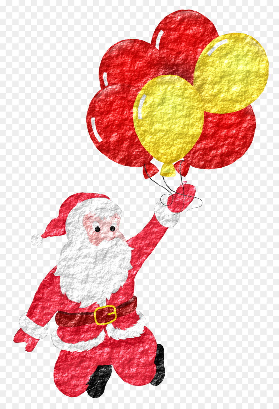 Le Père Noël，Ballons PNG