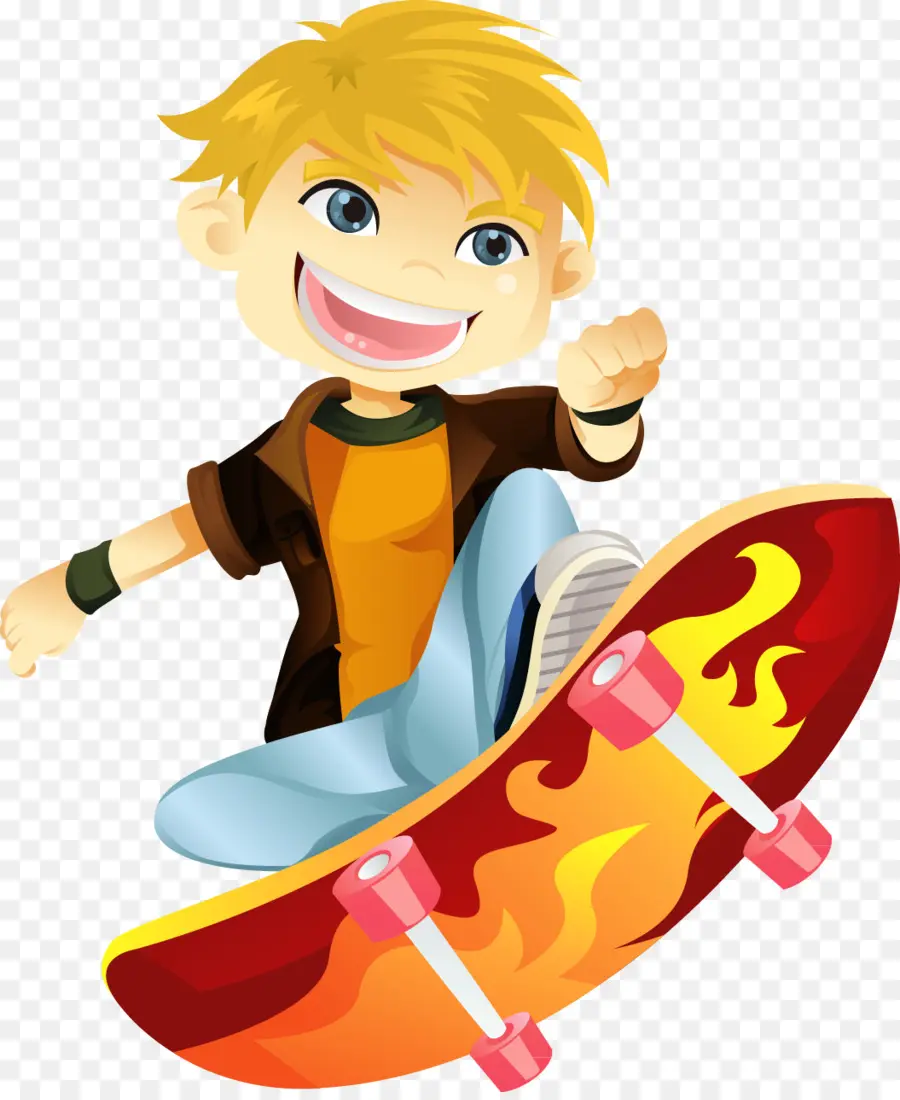 Garçon De Skateboard，Skateboard PNG