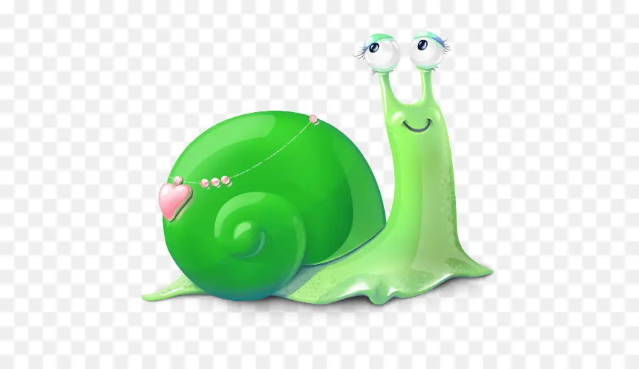 Escargot Vert，Dessin Animé PNG