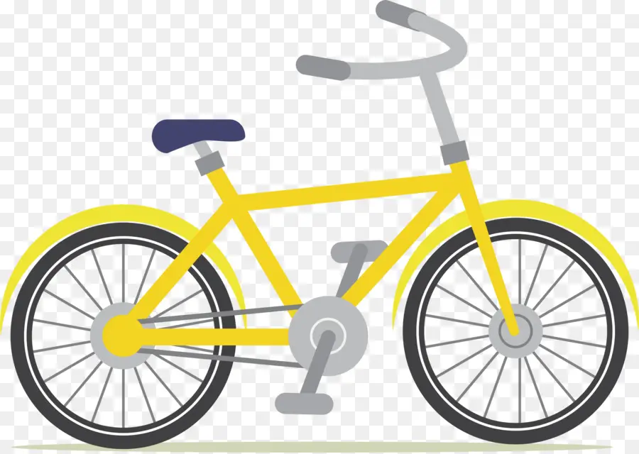 Vélo Jaune，Vélo PNG