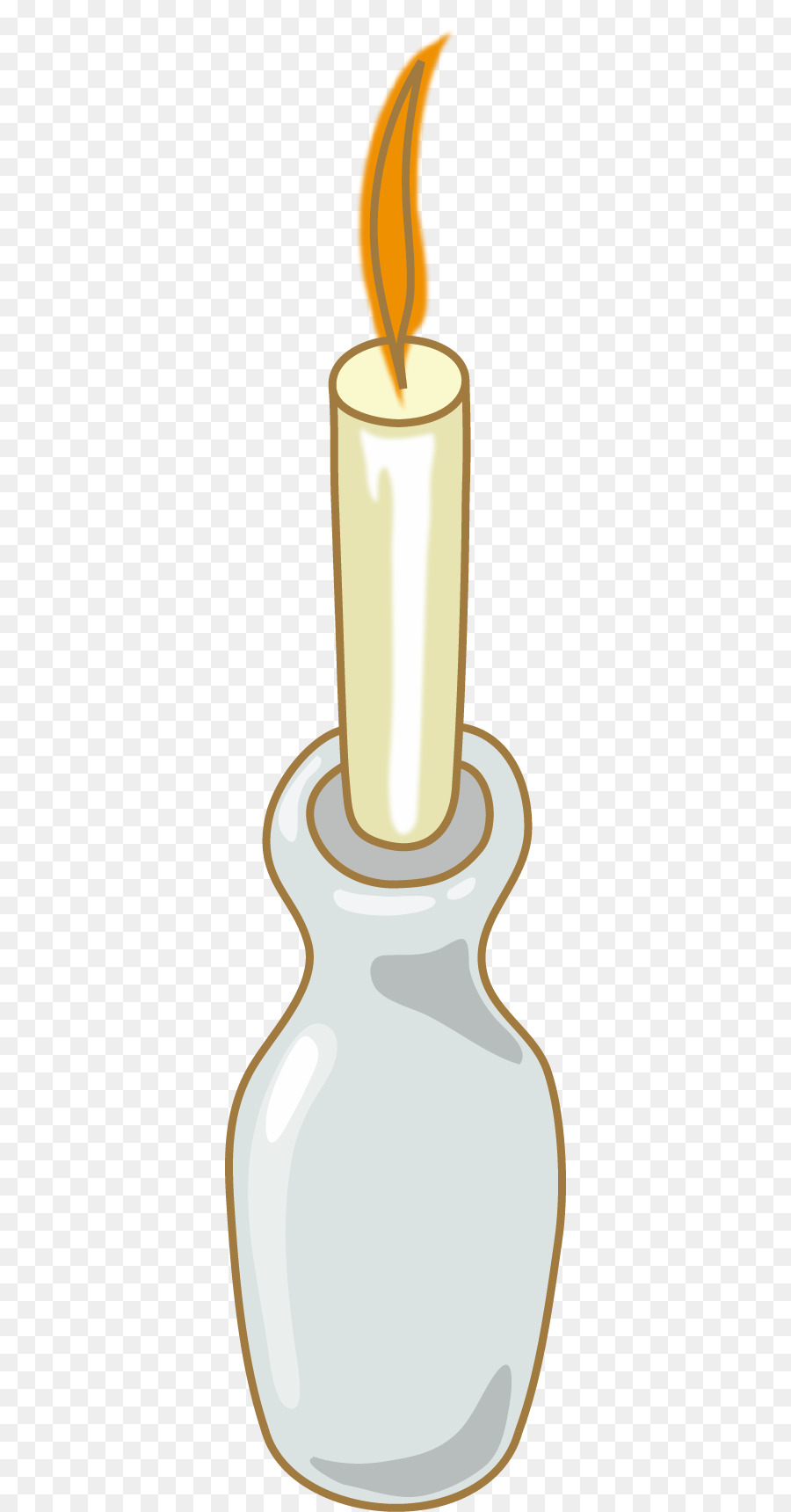 Bougie，Flamme PNG