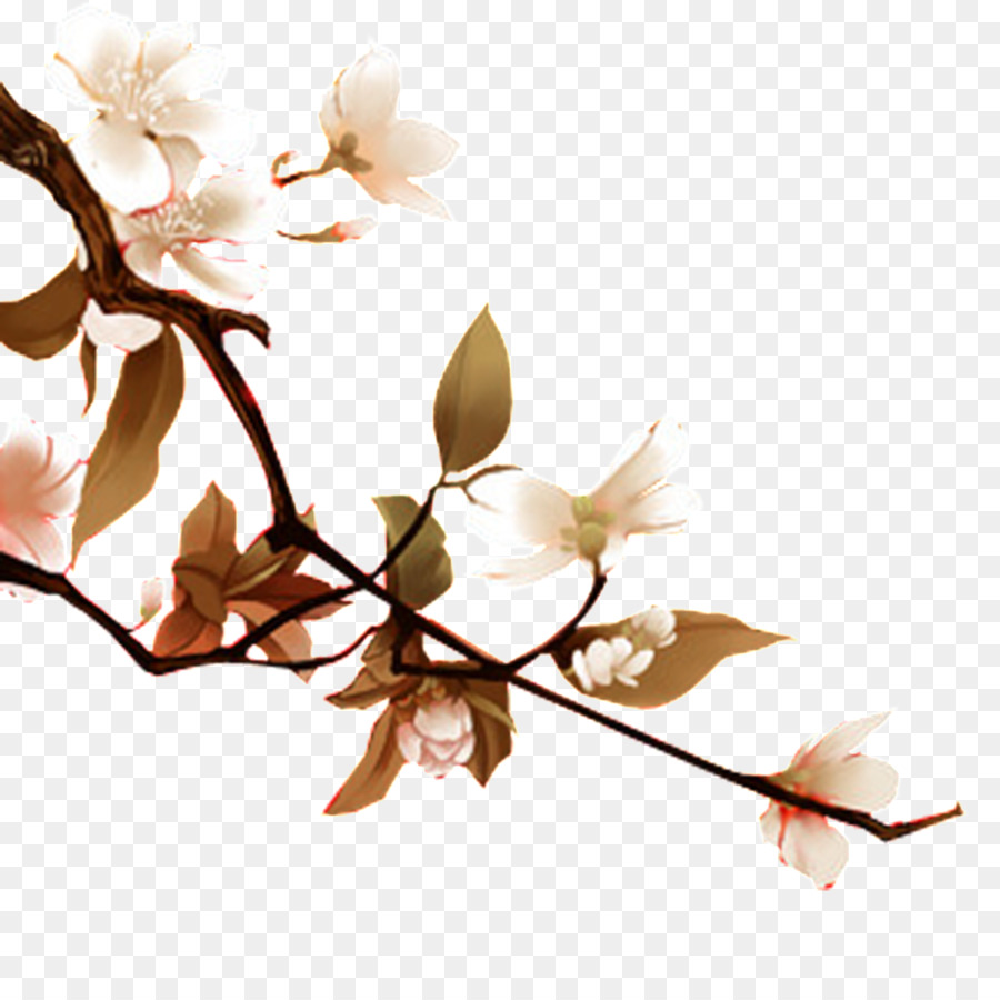 Branche De Fleurs，Fleurir PNG