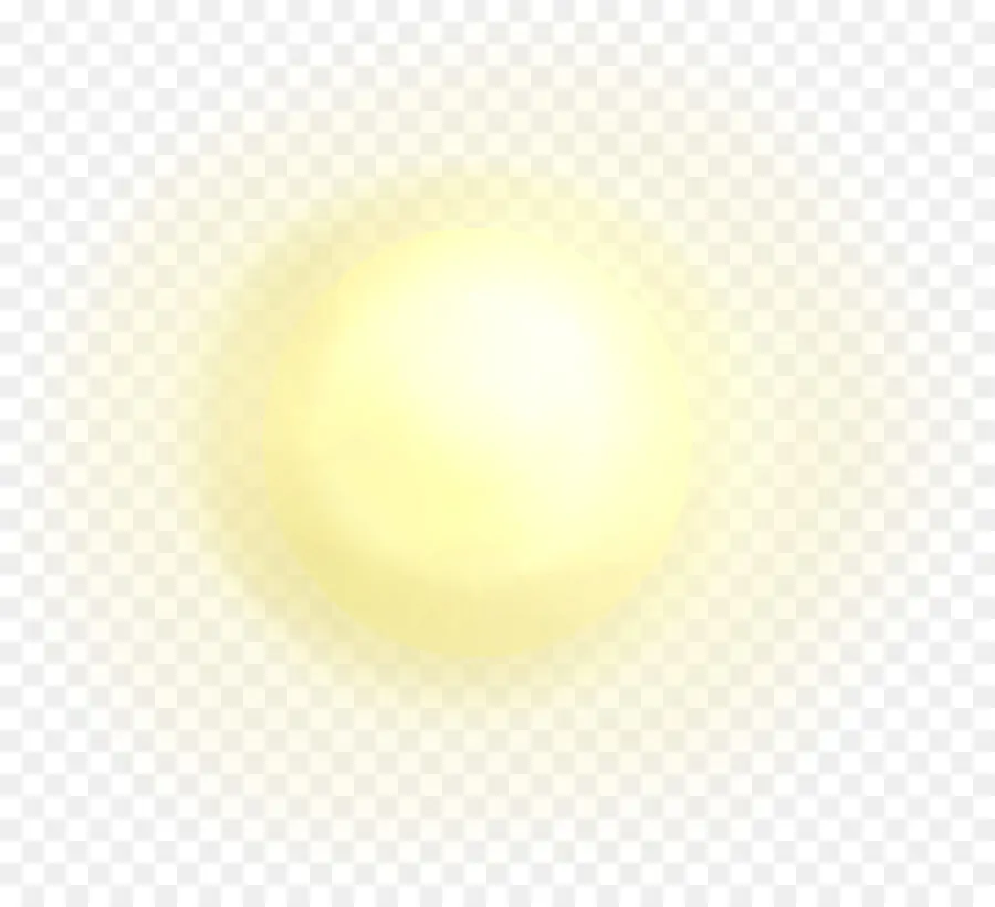 Soleil Jaune，Brillant PNG