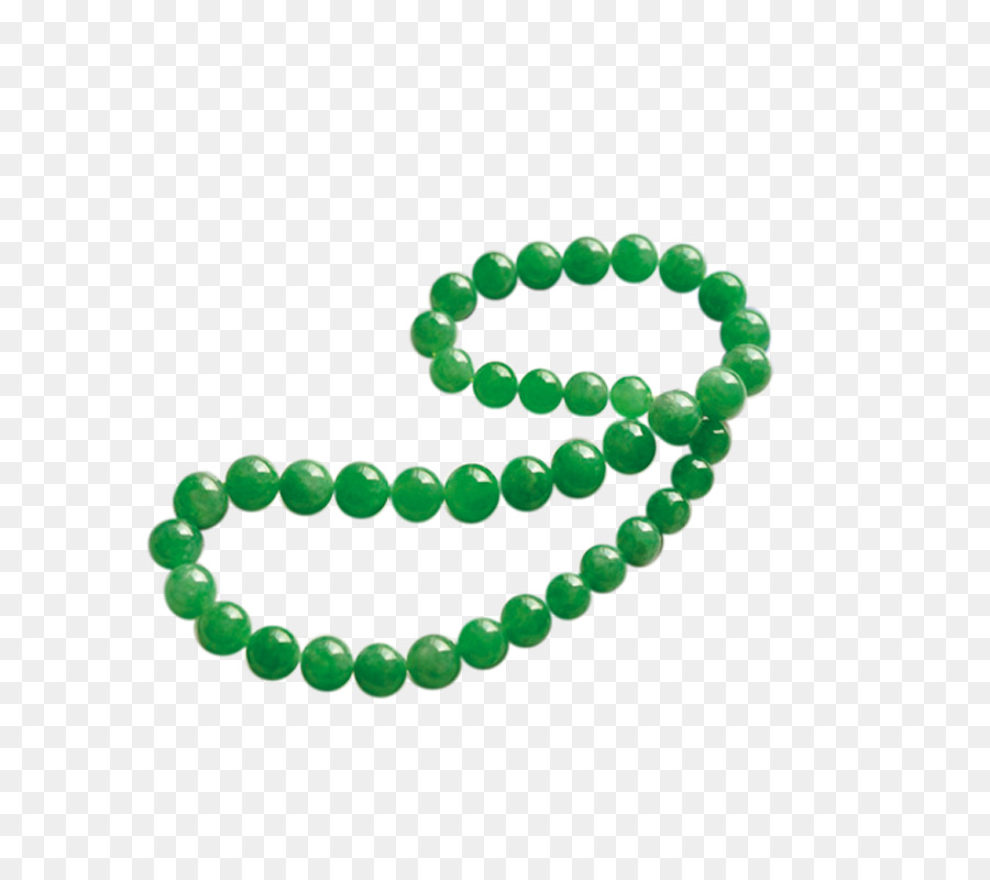 Bracelet De Perles Vertes，Poignet PNG