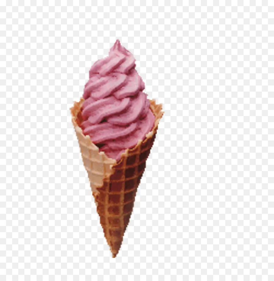 Cornet De Crème Glacée，Dessert PNG