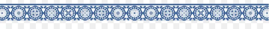 Bordure Décorative Bleue，Frontière PNG