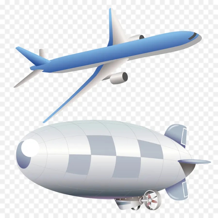 Avion Et Dirigeable，Vol PNG