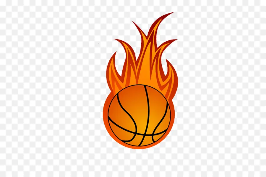 Basket Ball，Flamme PNG