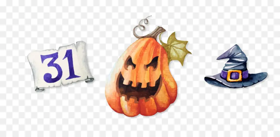 Icônes D'halloween，Citrouille PNG