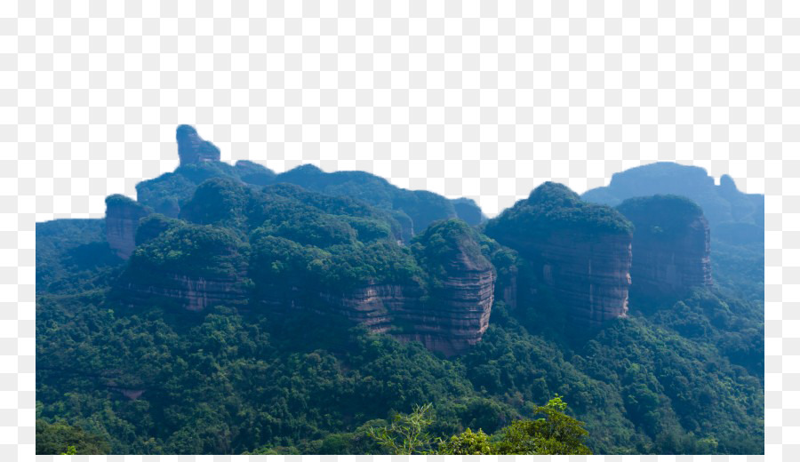 Mont Danxia De Chine，Le Relief Danxia De Chine PNG