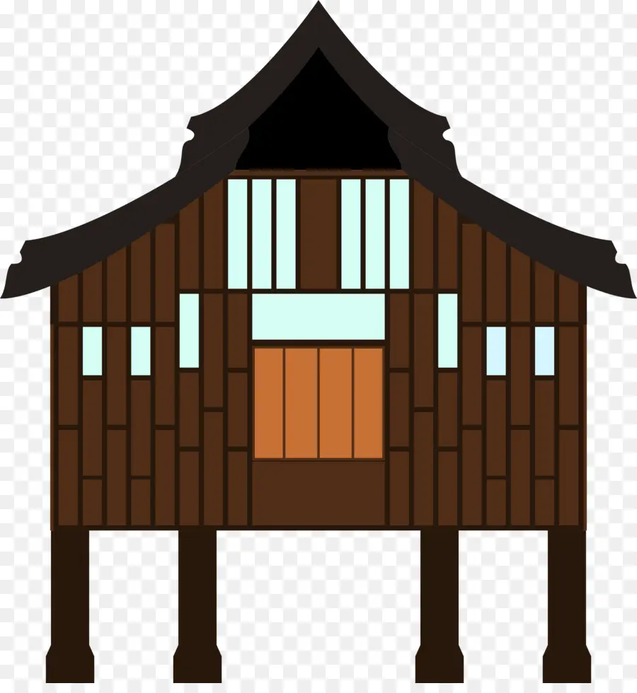 Maison En Bois，Traditionnel PNG