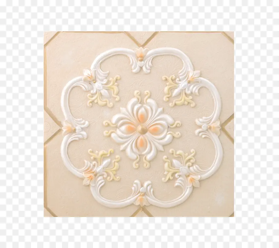 Carrelage Décoratif，Orné PNG