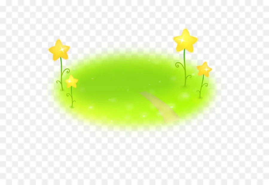 Patch Vert，Fleurs PNG