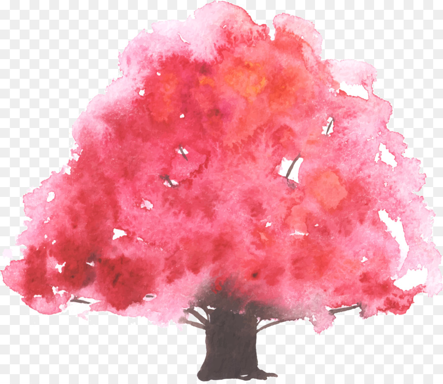 Arbre Rose，Arbre PNG