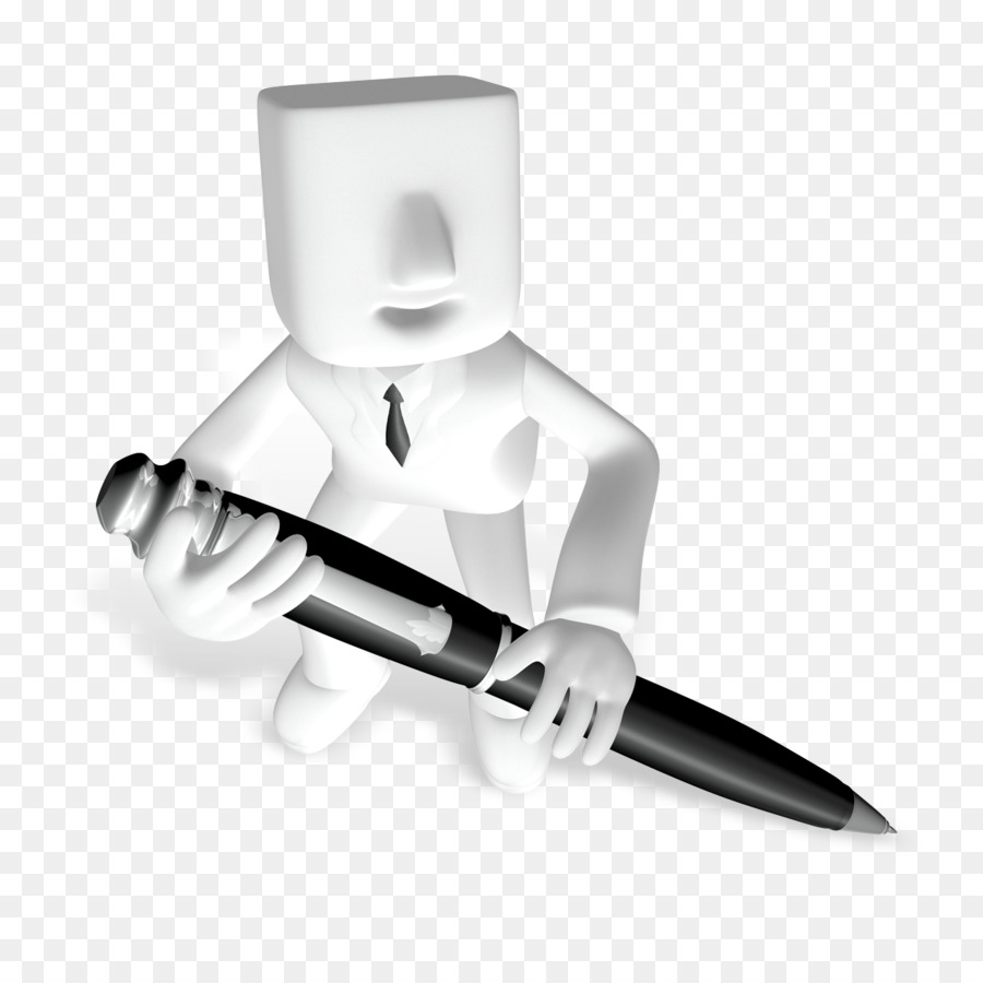 Figurine Avec Stylo，Chiffre PNG