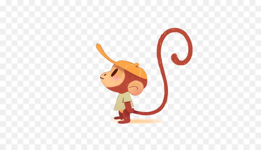 Singe De Dessin Animé，Singe PNG