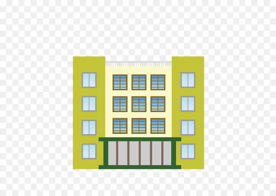 Bâtiment，Dessin Animé PNG