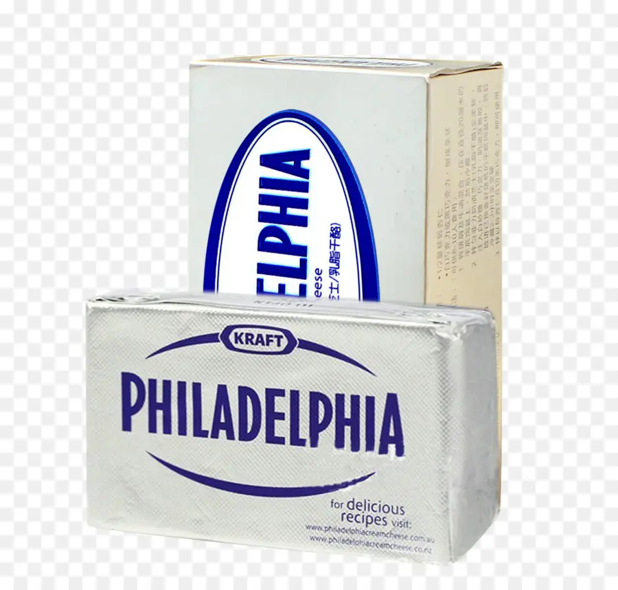 Fromage à La Crème Philadelphie，Carton PNG