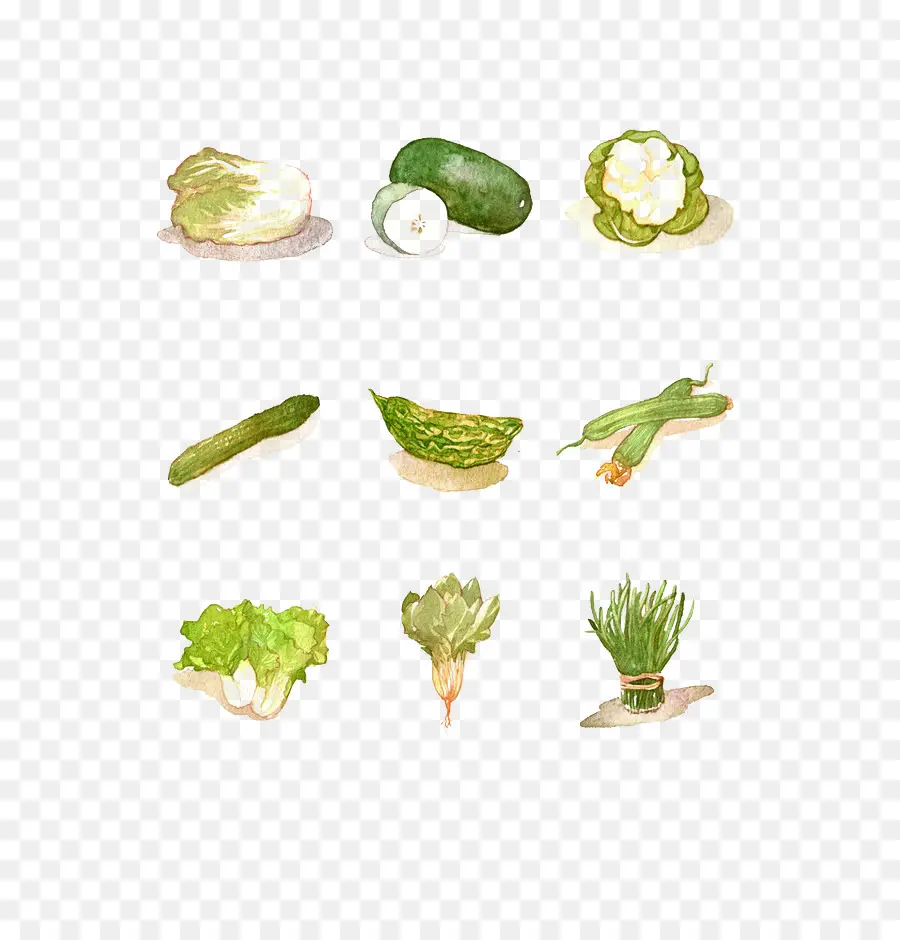 Légumes Verts，En Bonne Santé PNG