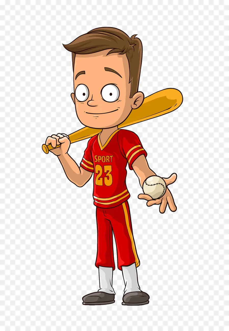 Joueur De Baseball，Batte PNG