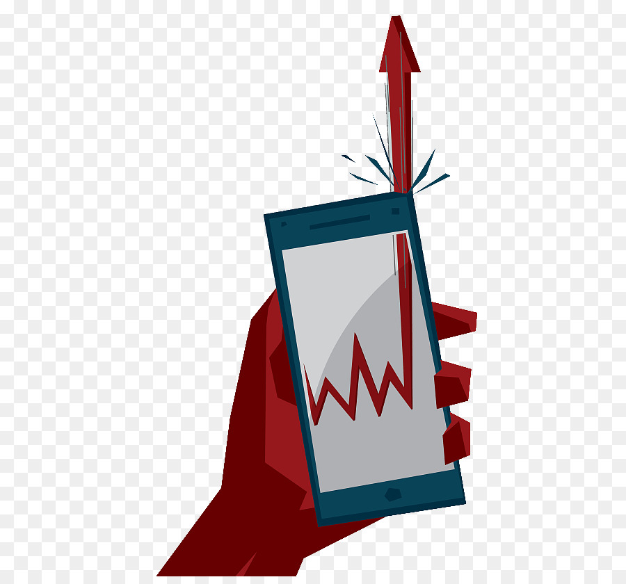 Smartphone Avec Graphique，Graphique PNG