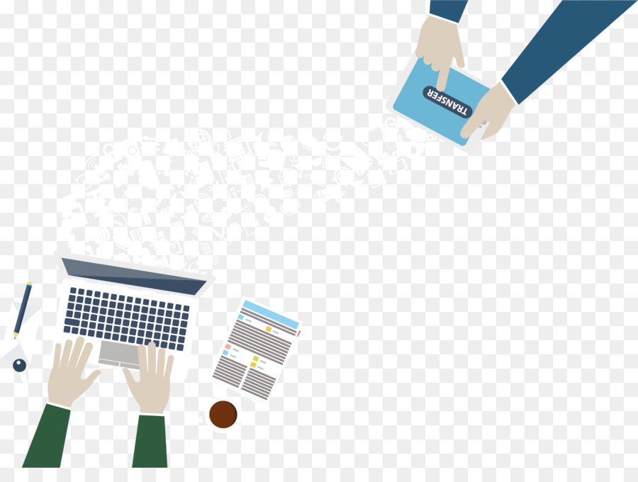 Travail De Bureau，Ordinateur Portable PNG